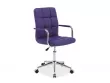 Q-022 kancelrske kreslo, fialov