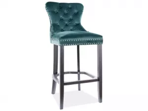 AUGUSTH H-1 barov stolika, zelen / ierna