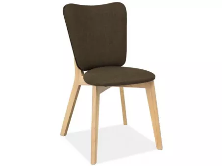 MONTANA jedlensk stolika, dub bielen/khaki