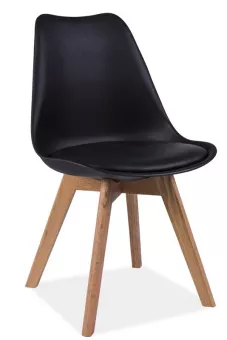 KRIS jedlensk stolika, ierna/dub