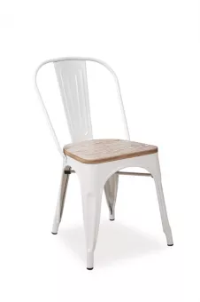 LOFT kovov stolika, orech/biela