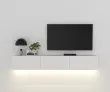 DAMLA TV stolk, biely s LED