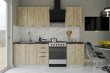 CRAFT kuchya na mieru, biela/dub Craft siv