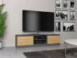 RTV 140, TV stolk, antracit / dub Artisan