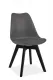 KRIS II jedlensk stolika, ierna/siv