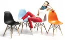 ENZO jedlensk stolika, morsk modr/buk