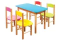 AD251 detsk stolika, buk/siv
