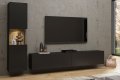 AVA 09 modern set skrinka + tv stolk ierna/ dub wotan