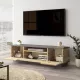 LV4-KR, televzny stolk, dub/siv