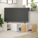 COMPACT, TV stolk, biela / dub