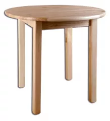 Jedálneský stôl okrúhly ST105, priemer plochy 60 cm