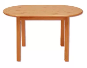 Jedálenský stôl ST106, šírka 115 cm, jelša