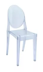 MARTIN plastová stolička, transparentná »