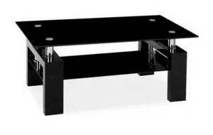 Konferenčný stolík LISA II, čierny lesk