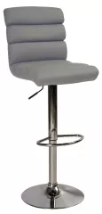 Barová stolička C-617, šedá