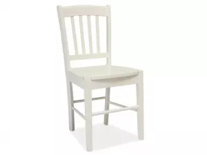 CD-57 jedálenská stolička, biela
