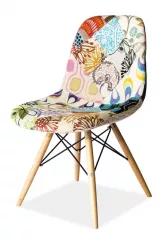 PASCAL A čalúnená stolička, patchwork