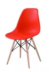CINKLA II jedálenská stolička, červená