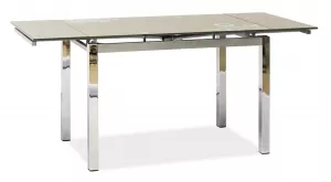 GD017 jedálenský stôl rozkladací, tmavobéžový