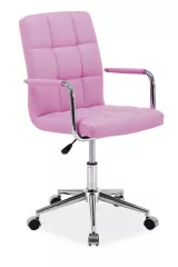 Q-022 kancelárske kreslo, ružové