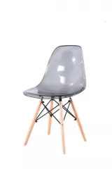 ICE stolička šedá transparent »