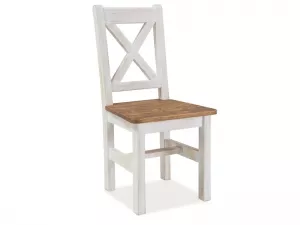 POPRAD drevená stolička, medová/borovicová patina