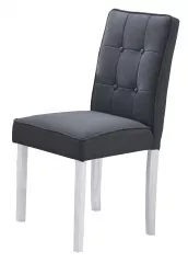 Jedálenská stolička MALTES šedá/biela