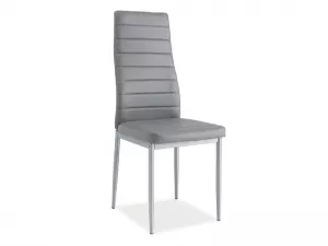 H-261 BIS jedálenská stolička, šedá/alumínium