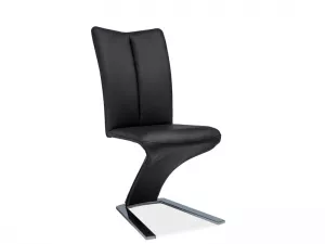 H-040 jedálenská stolička, čierna »
