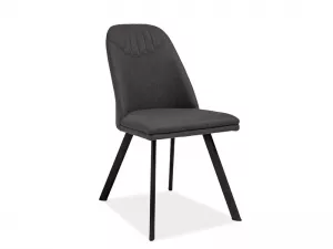 PABLO čalúnená stolička, šedá