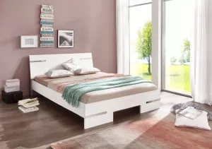Moderná posteľ ANNA 291 alpská biela 140x200 cm
