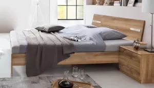 Manželská posteľ ANNA 351 dub planked 160x200 cm