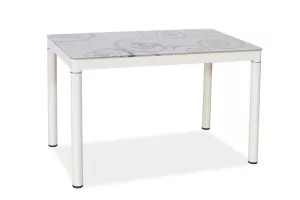 DAMAR jedálenský stôl 80x60 cm, krémový