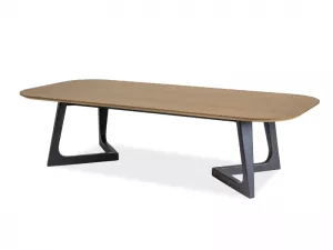 BIANKA A, konferenčný stôl, dub / grafit