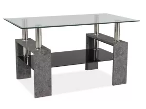 LISA 3, konferenčný stolík, sivý kameň