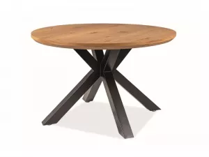 RITMO, jedálenský stôl, dub, čierna