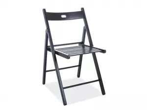 SMART II, rozkladacia stolička, čierna