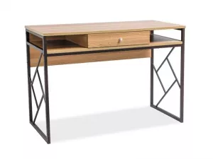 TABLO B, písací stôl, dub, hnedá