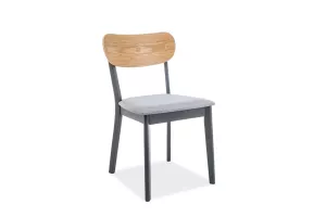 VITRO stolička, dub/grafit