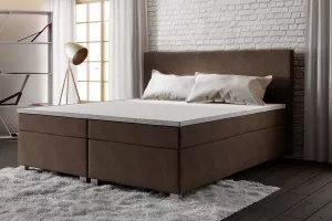 SIMPLE čalúnená manželská posteľ 160 x 200 cm, COSMIC 800