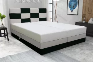 MONA čalúnená manželská posteľ 140 x 200 cm, COSMIC 100, 10