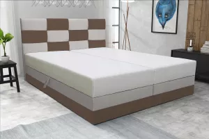 MONA čalúnená manželská posteľ 140 x 200 cm, COSMIC 800, 10