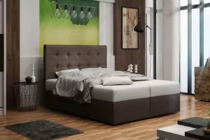 DUO 1 čalúnená manželská posteľ 140 x 200 cm, COSMIC 800