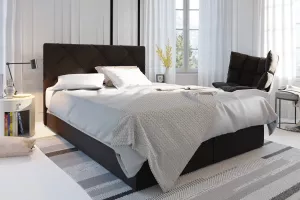 KROSS čalúnená manželská posteľ 140 x 200 cm, COSMIC 800