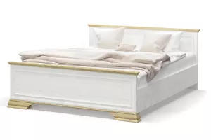 IRIS manželská posteľ 160, borovica/dub zlatý