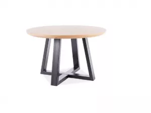CONO II jedálenský stôl, dub / čierna
