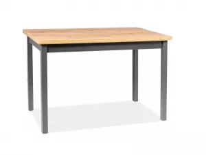 ADAM jedálenský stôl 100x60 cm, dub Lancelot / antracit