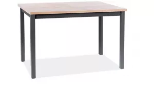 ADAM jedálenský stôl 120x68 cm, dub  Wotan / čierna