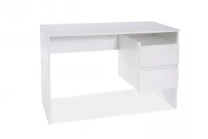 B-004 písací stôl, biela matná