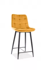 CHIC barová stolička, Bluvel 68 - žltá